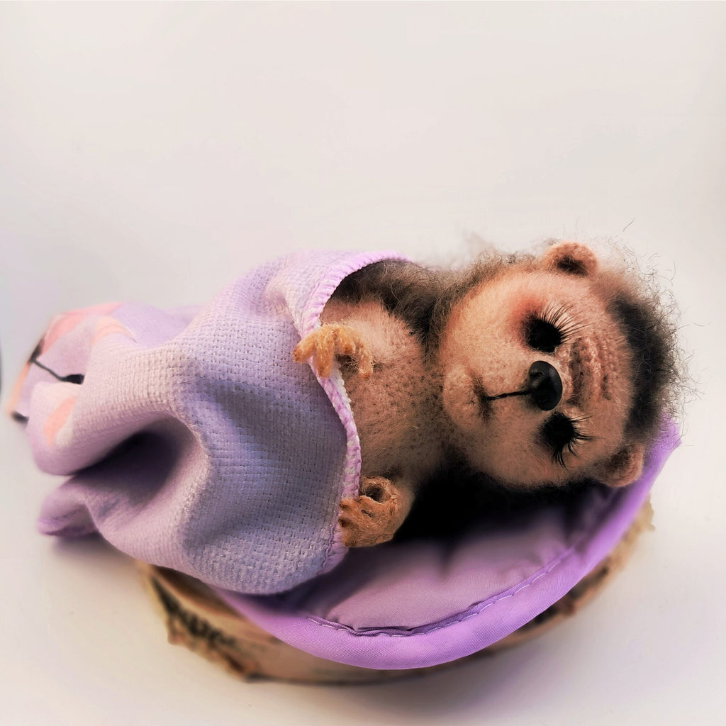 Knitted hedgehog