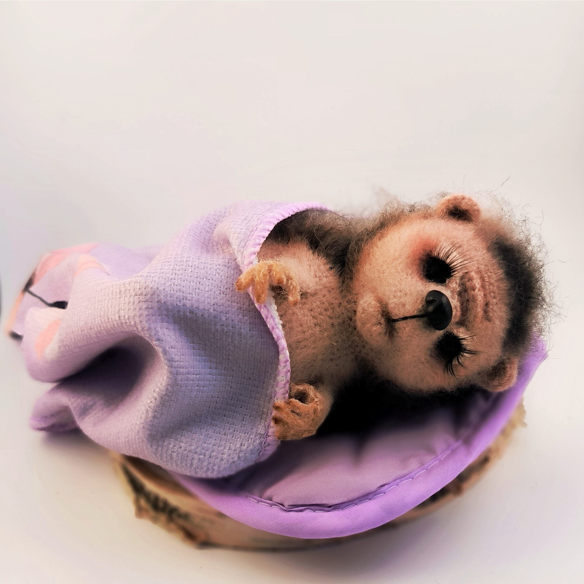 Knitted hedgehog