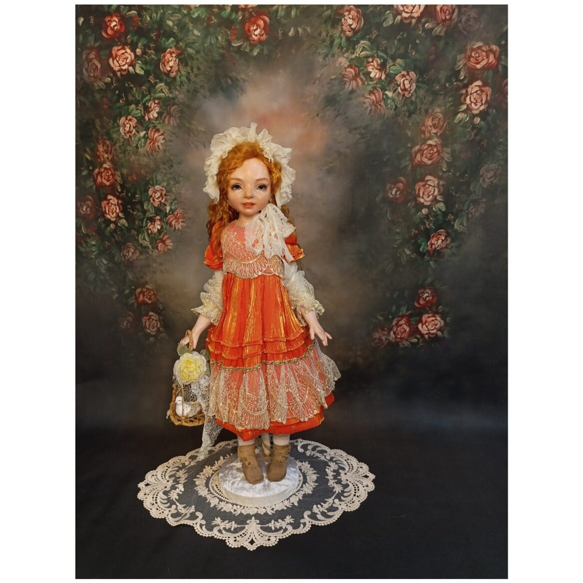 Будуарная кукла в смешанной технике, LivingDoll