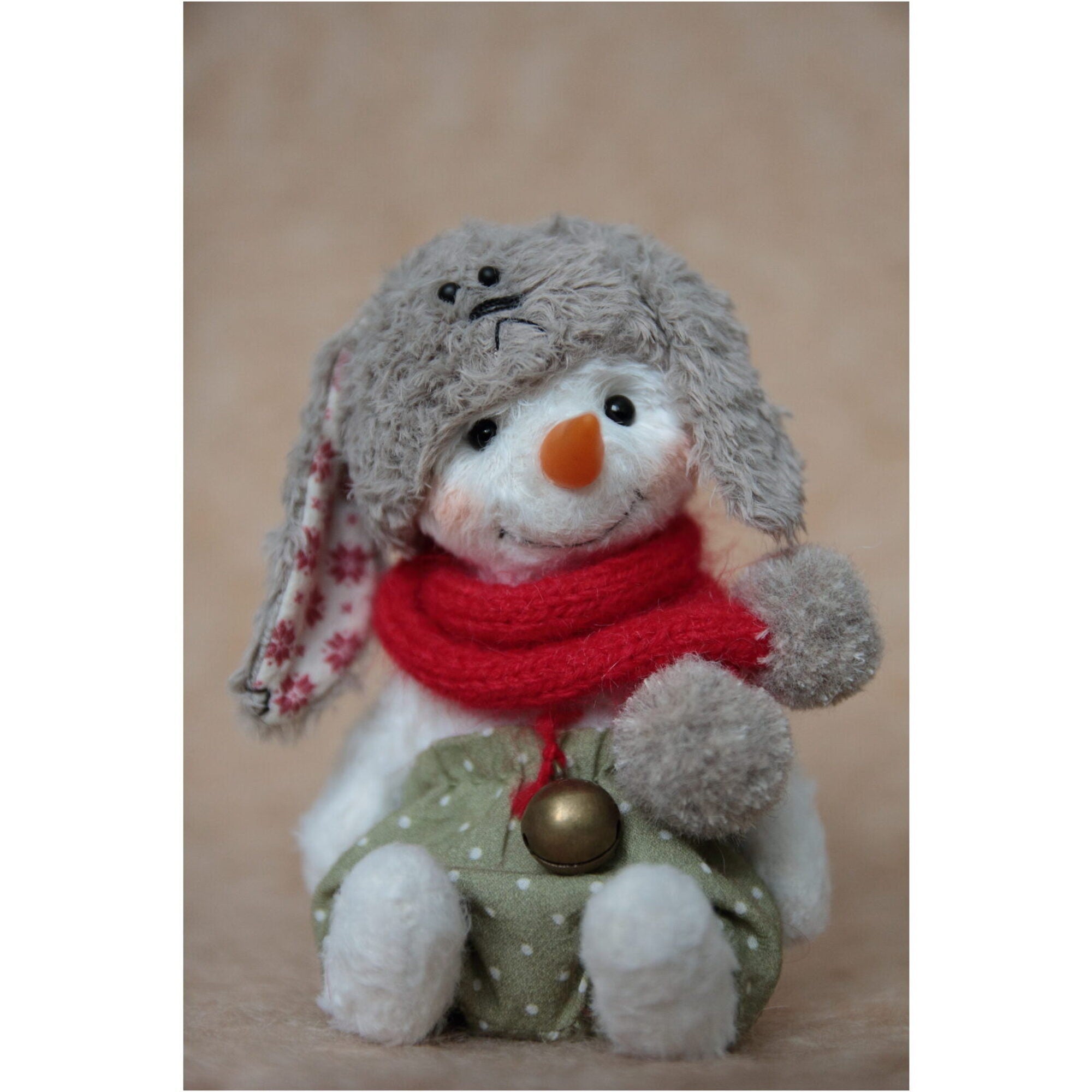 Teddy snowman Kevin
