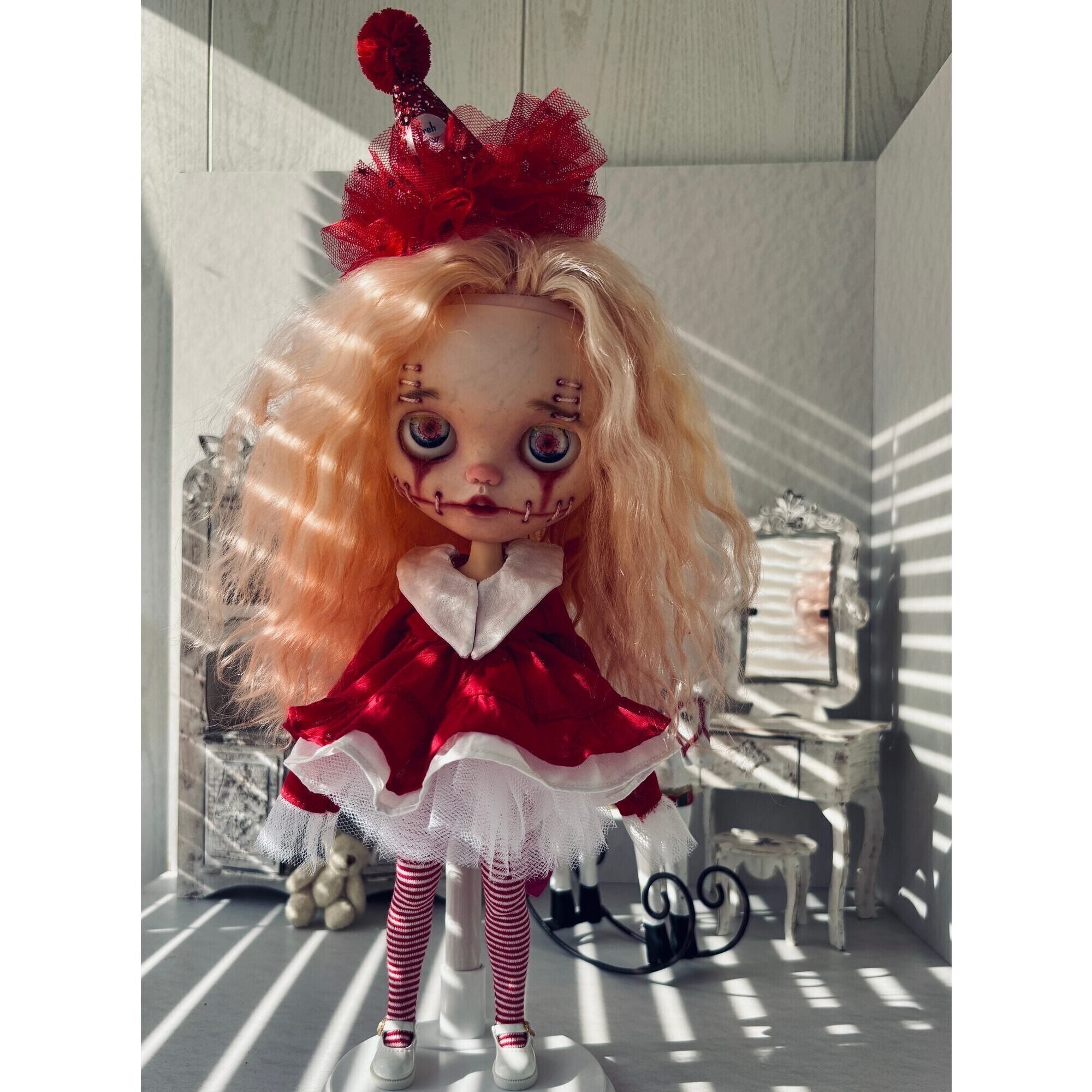 Blythe the clown doll