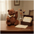 Teddy bear 20cm, charming artist bear 7,8 inch.