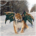 LYNX fantasy realistic artificial taxidermy toy