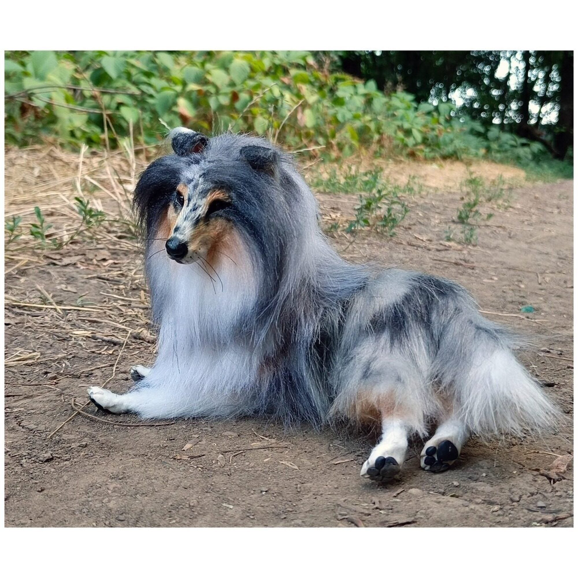Collie (Scottish Shepherd) dog plush