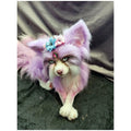 Kitsune fantasy plush. Fox toy realistic