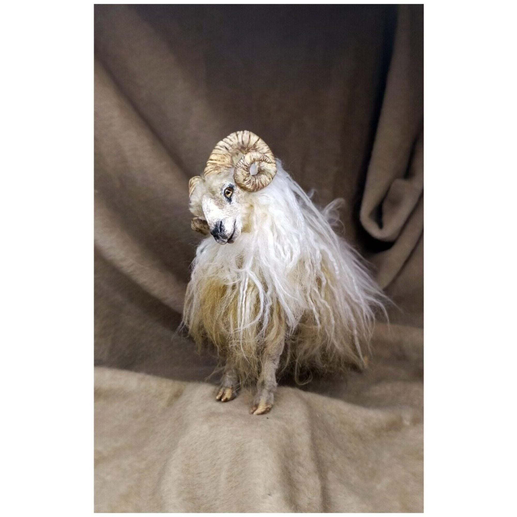 Ram (sheep) animal doll