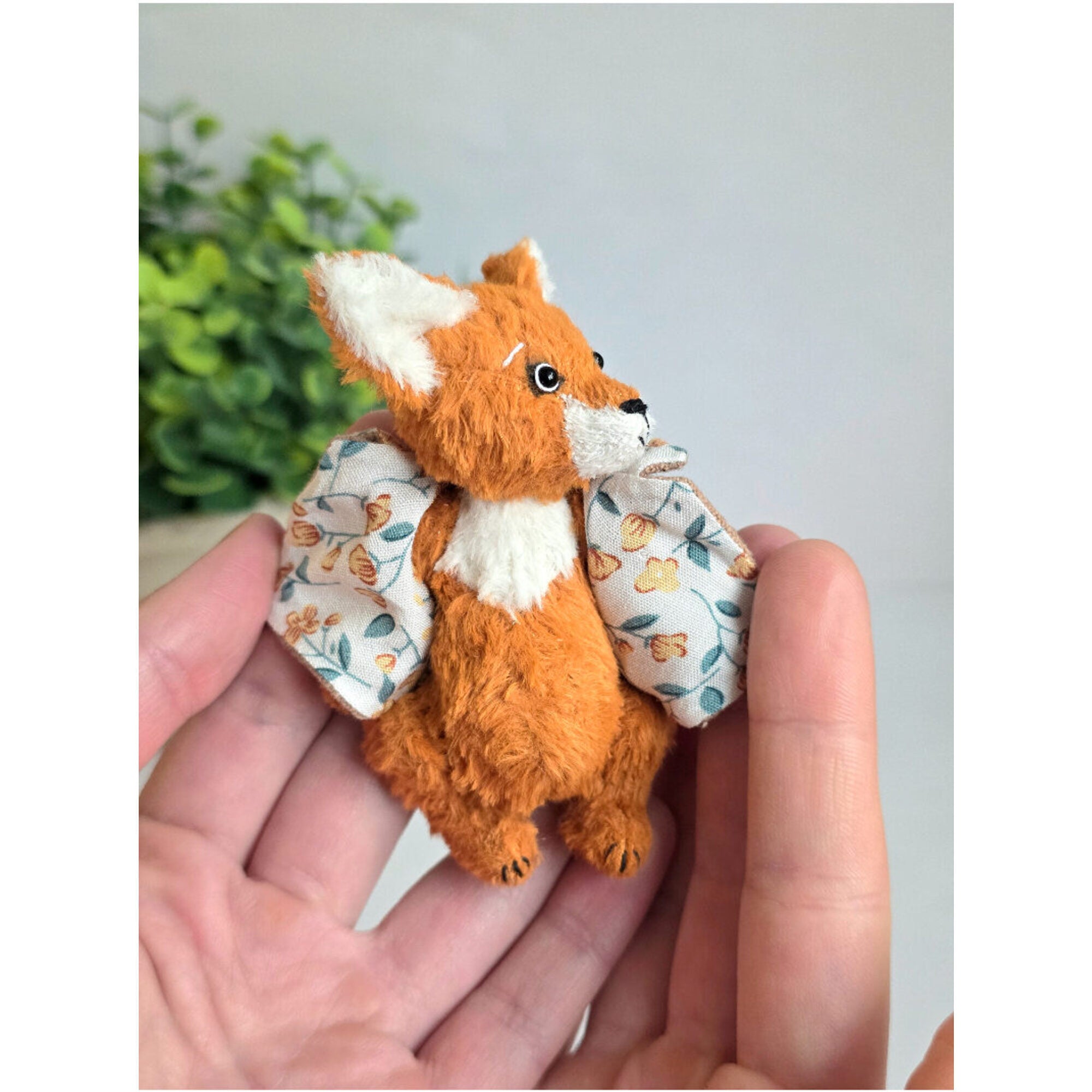 Teddy fox in a retro jacket