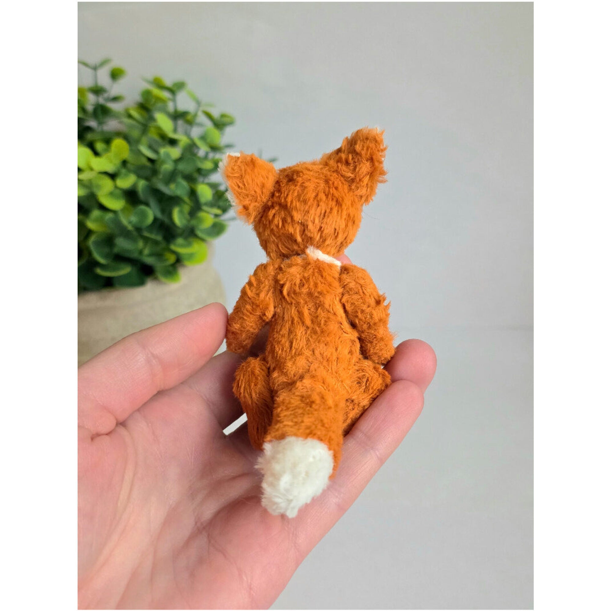 Teddy fox in a retro jacket