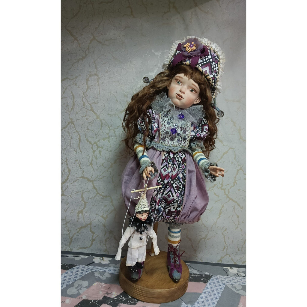 Girl puppeteer