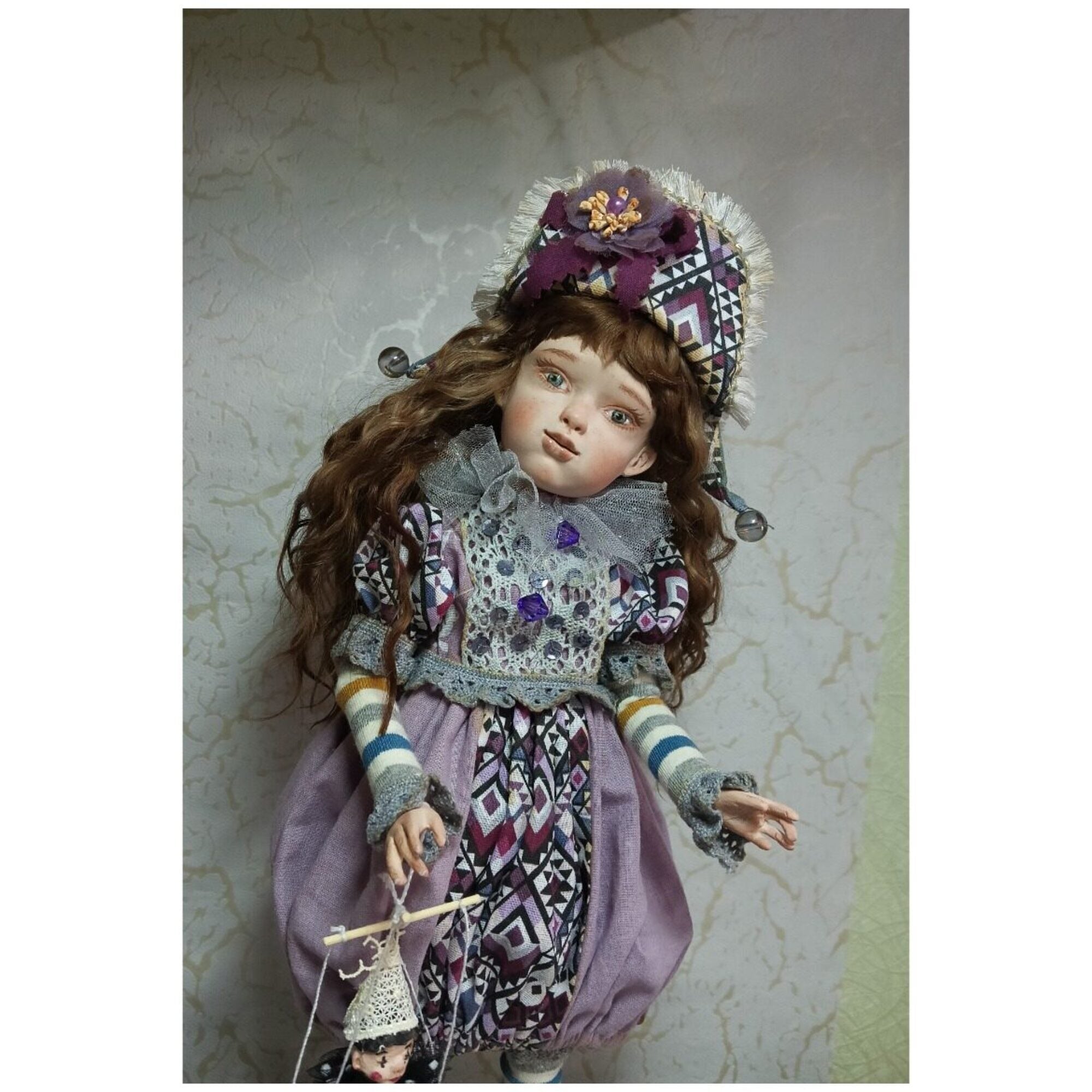 Girl puppeteer