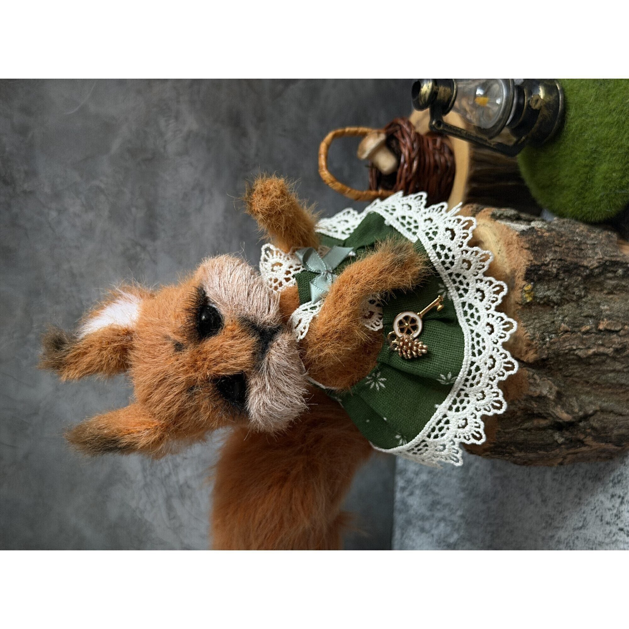 Squirrel in a dress