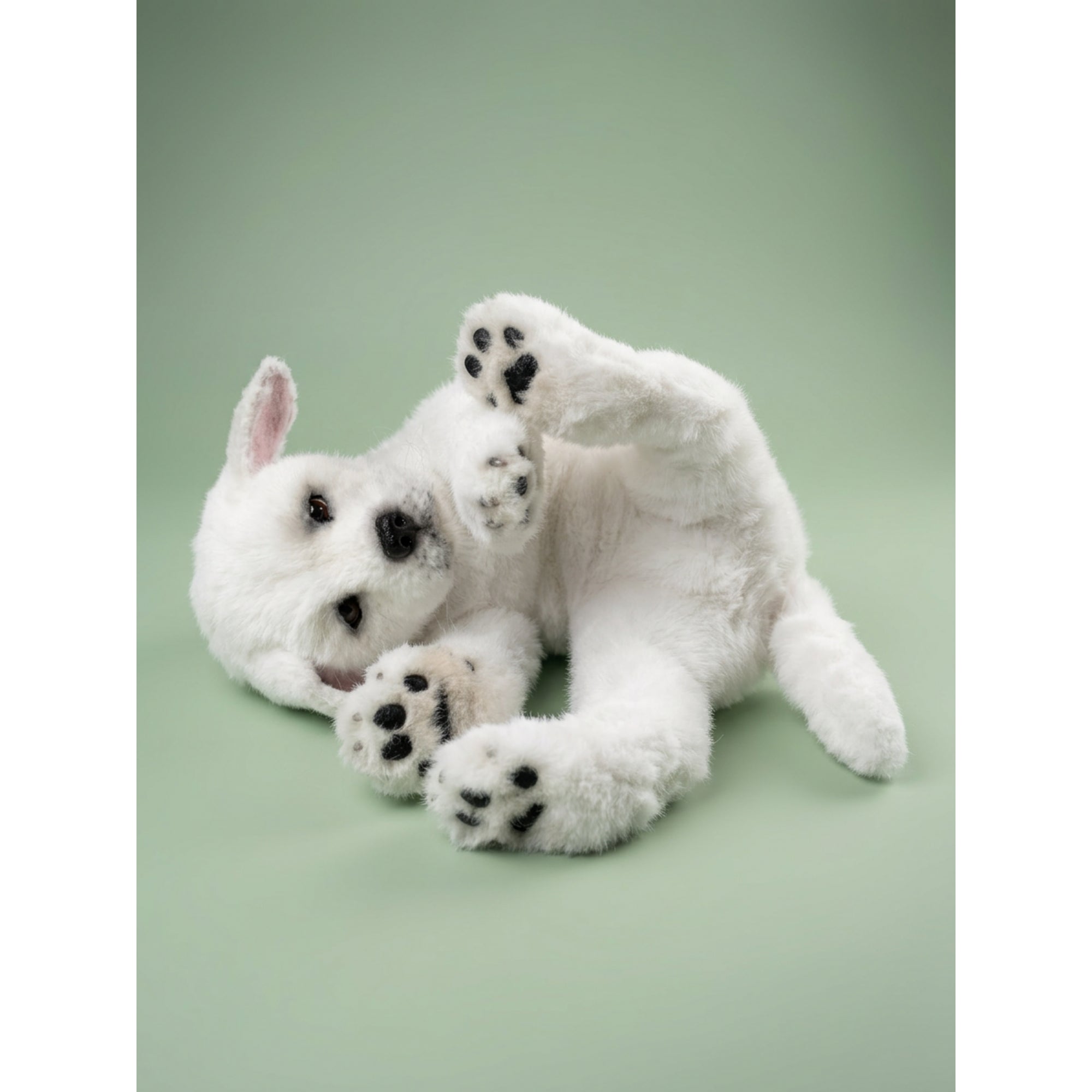White Labrador puppy realistic toy