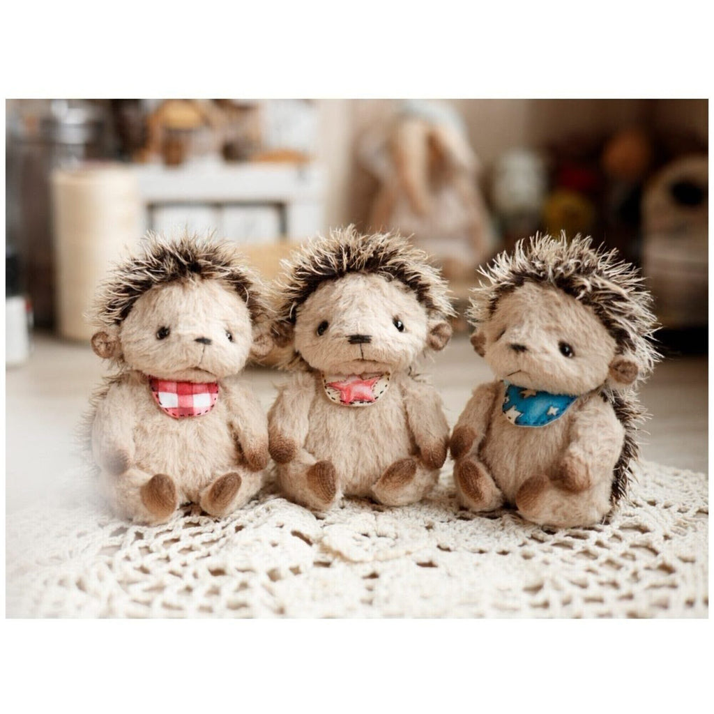 Handmade Teddy Hedgehogs