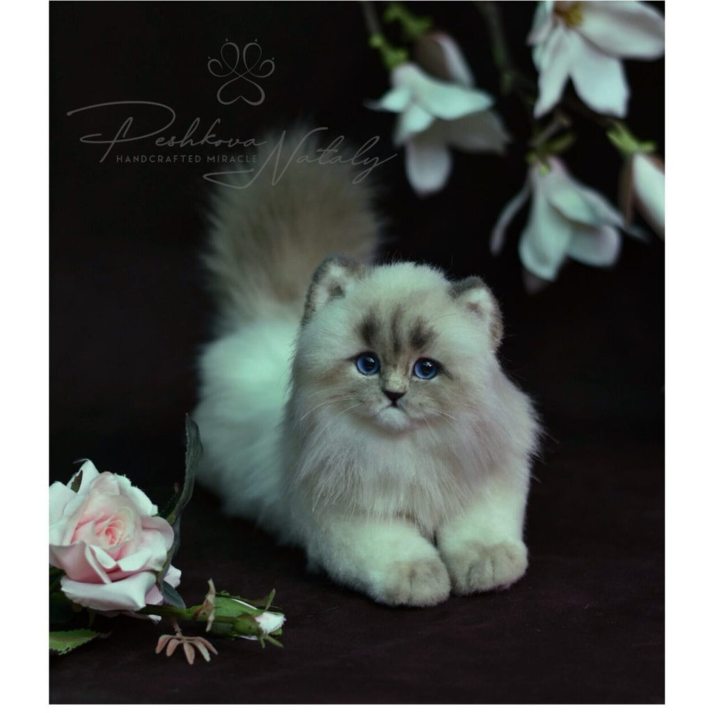 Faux fur kitten
