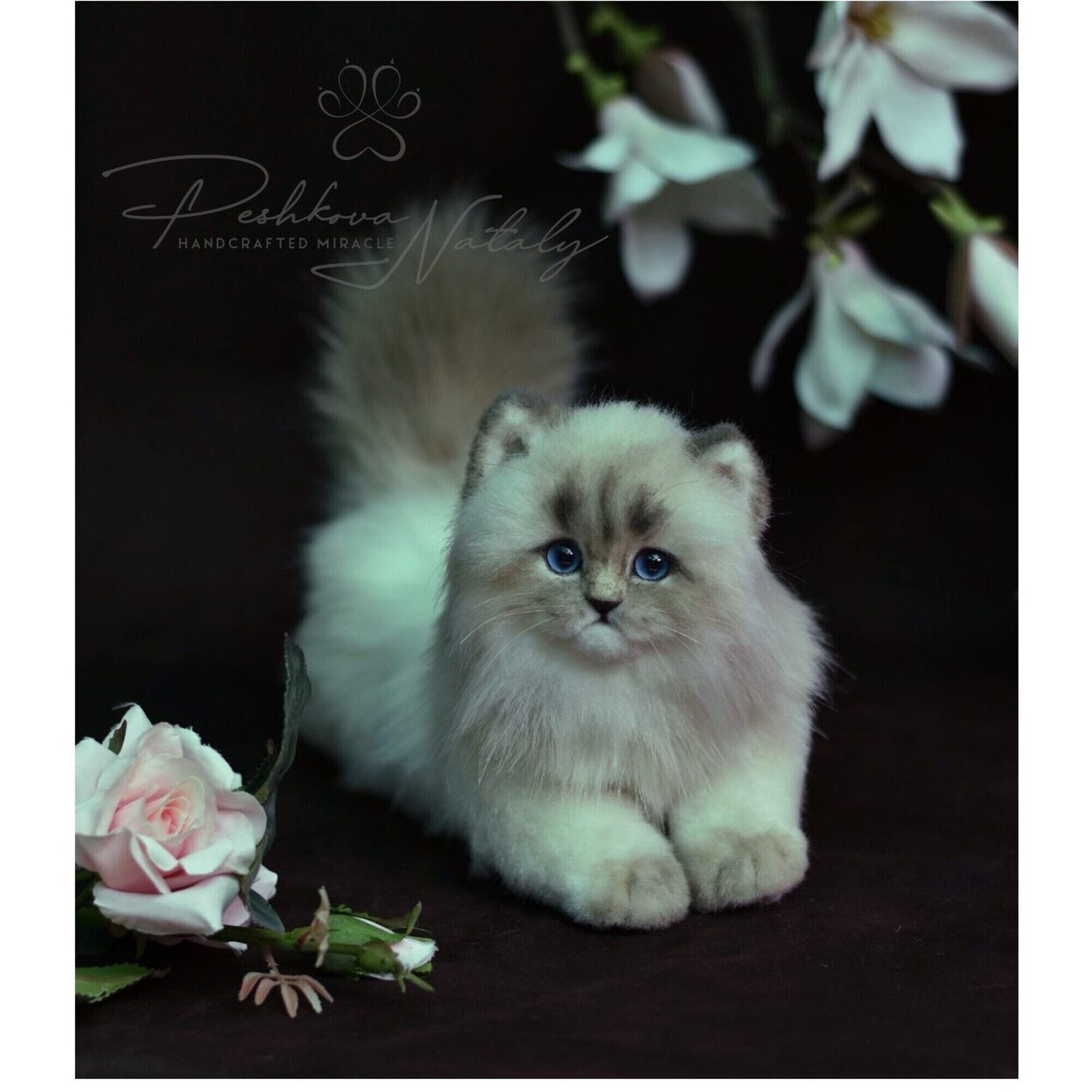 Faux fur kitten