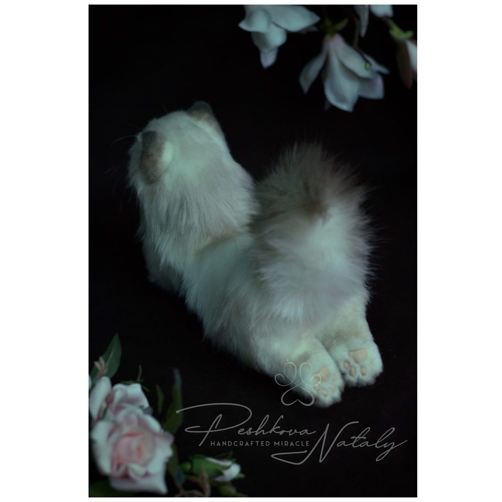 Faux fur kitten