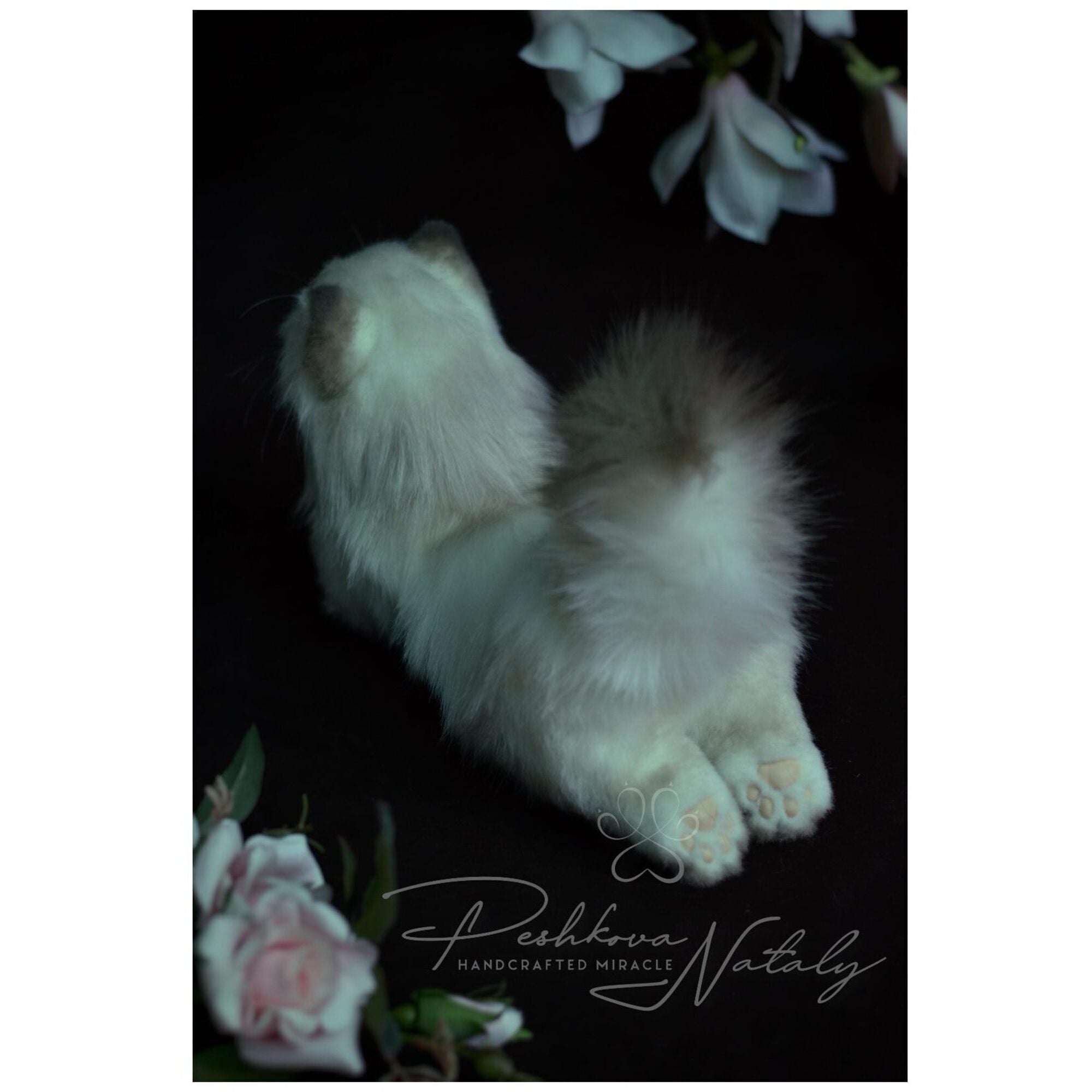 Faux fur kitten