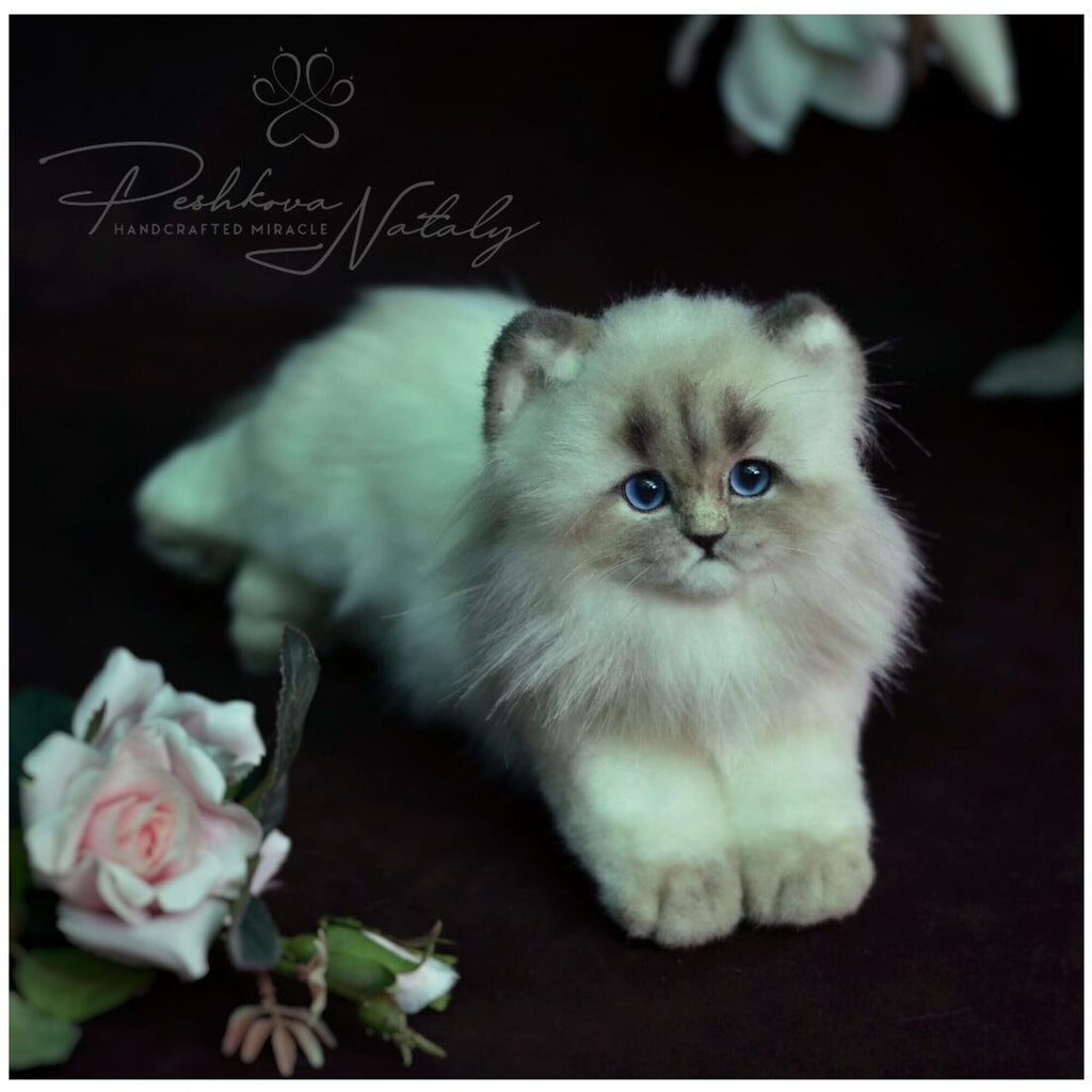 Faux fur kitten