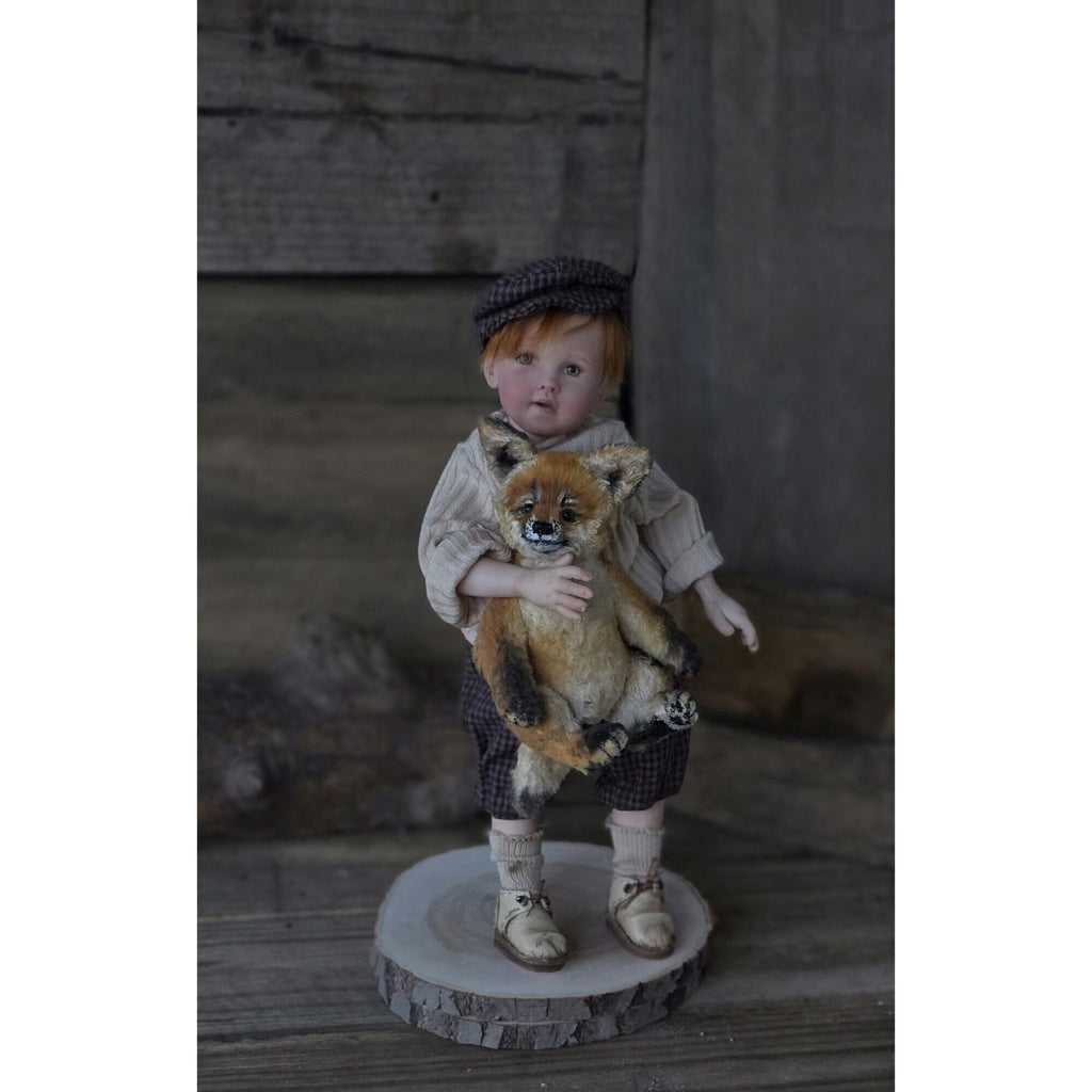 Boy with a fox