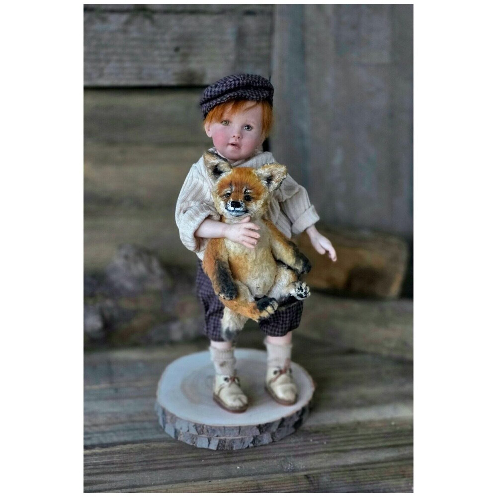 Boy with a fox