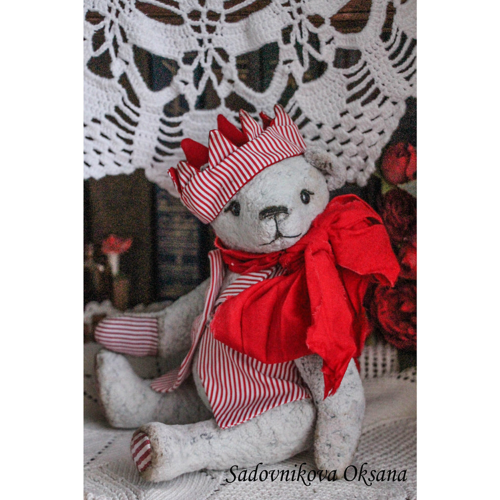 Interior Teddy Bear handmade toy Louis