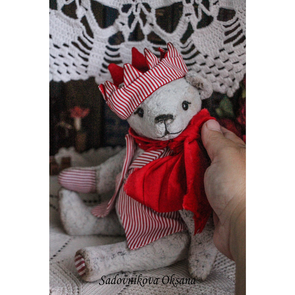 Interior Teddy Bear handmade toy Louis