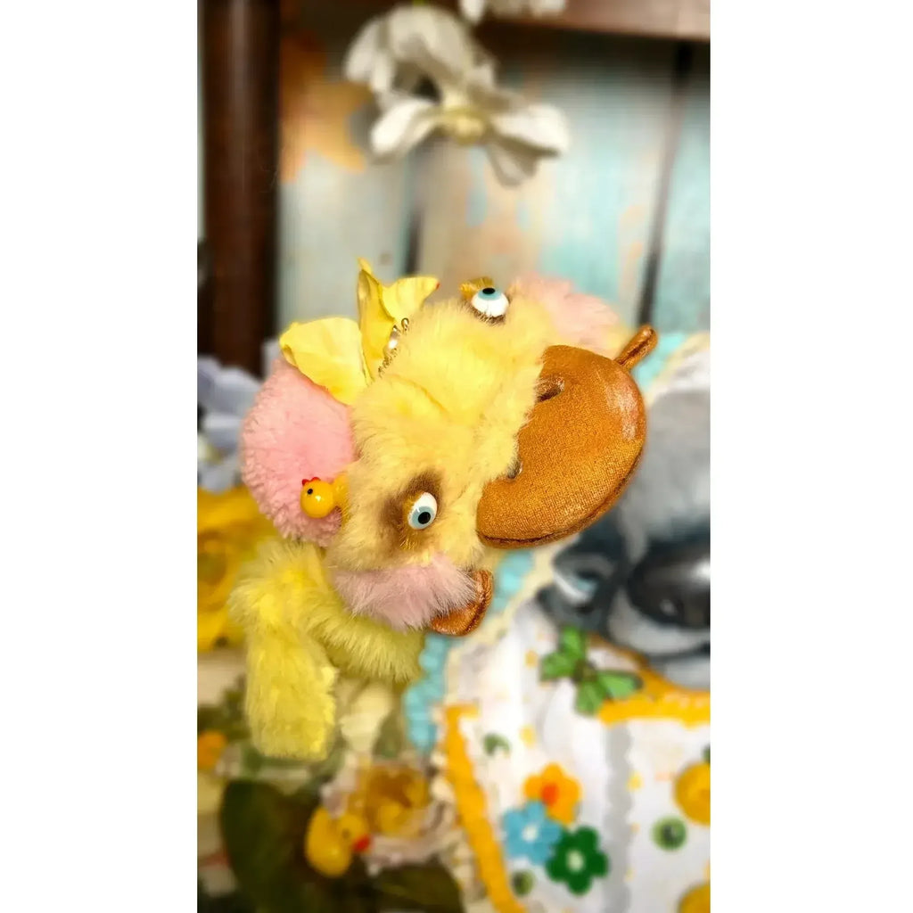 Teddy Bear is a little duckling