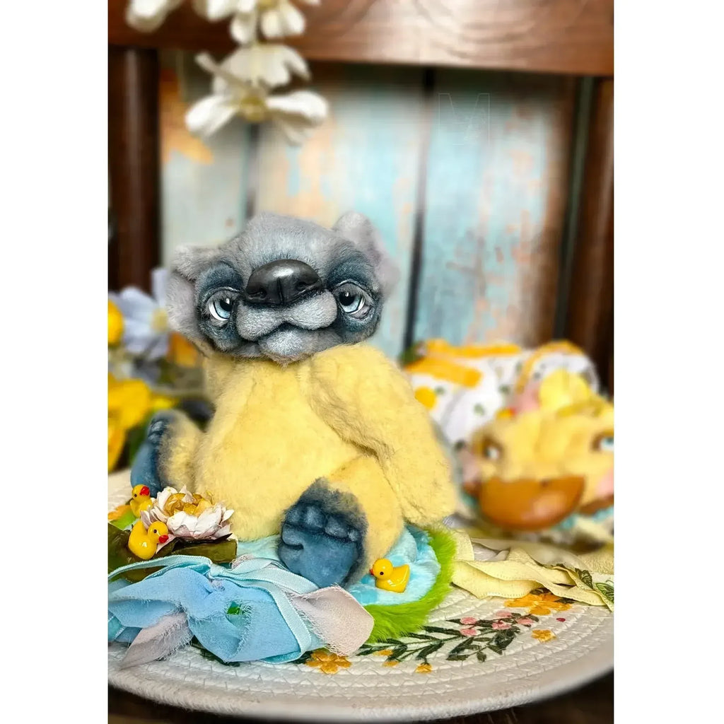Teddy Bear is a little duckling