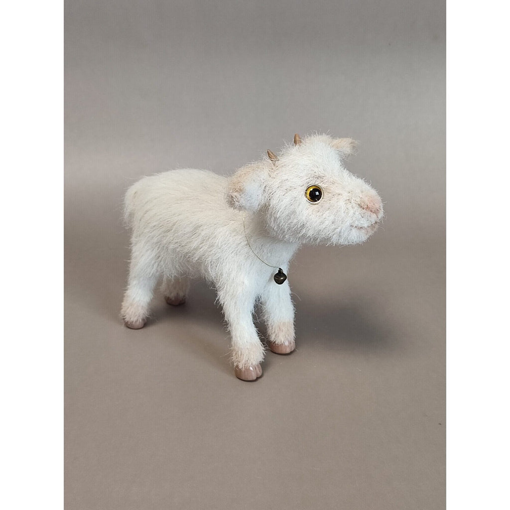 Baby goat symbol of the year 2027, crochet interior toy