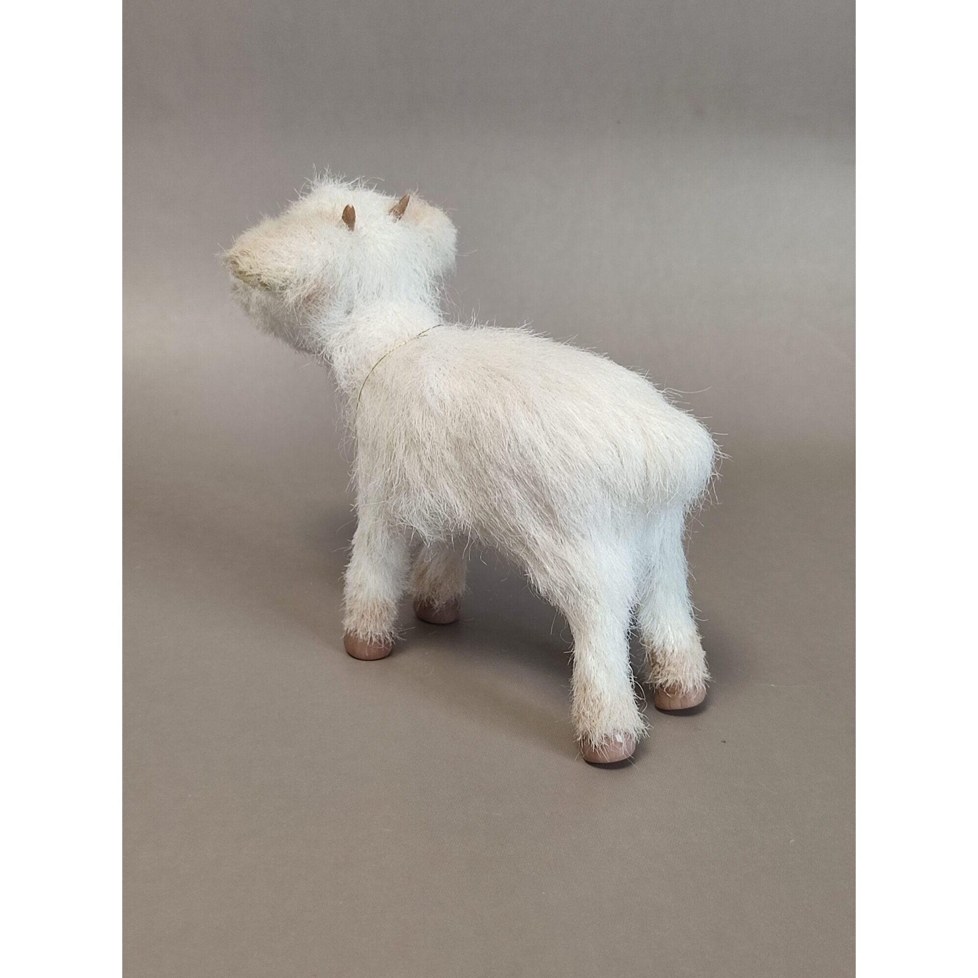 Baby goat symbol of the year 2027, crochet interior toy