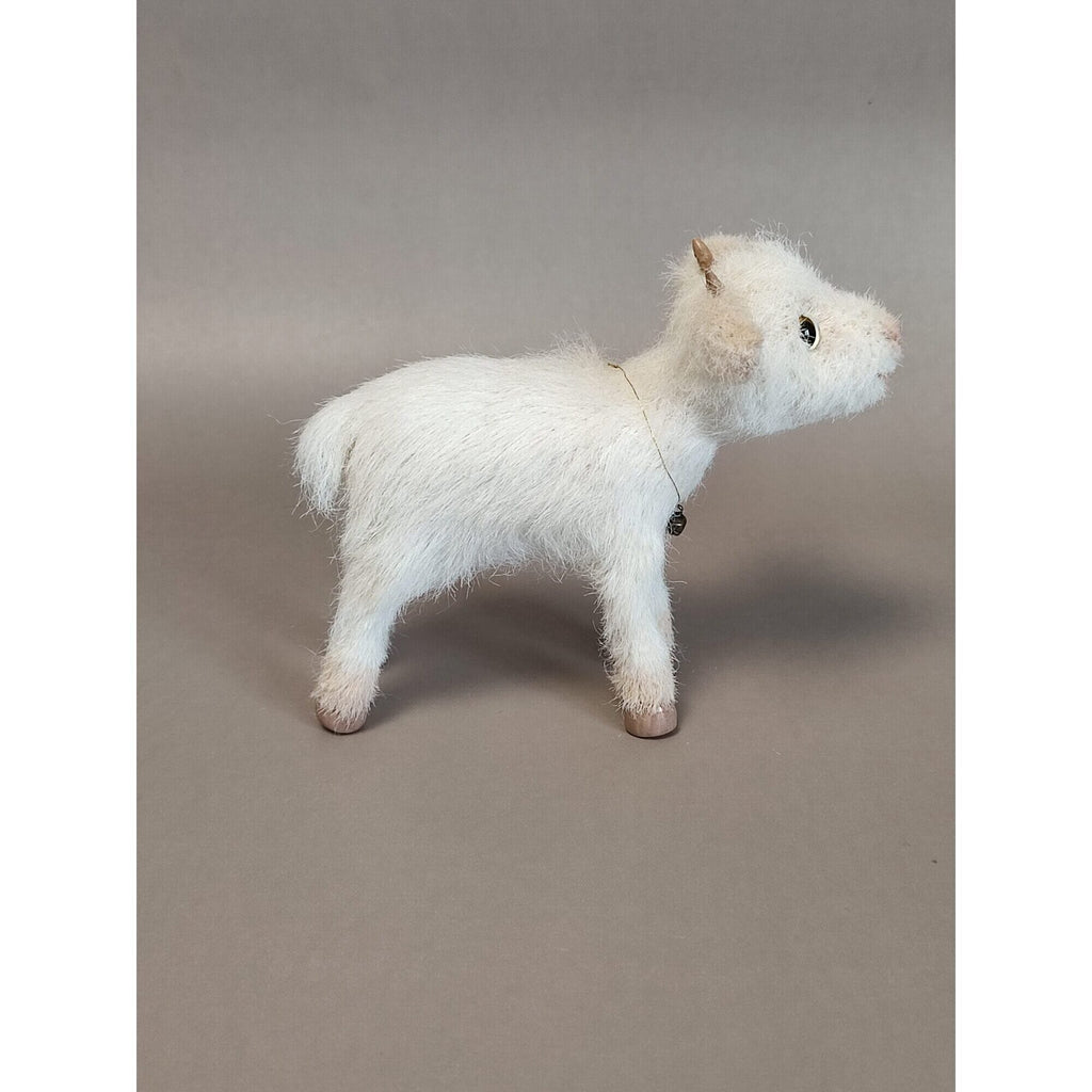 Baby goat symbol of the year 2027, crochet interior toy