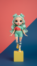 Yarn Doll With Chunky Knit Details