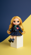 Limited Edition Doll With Metallic Accents