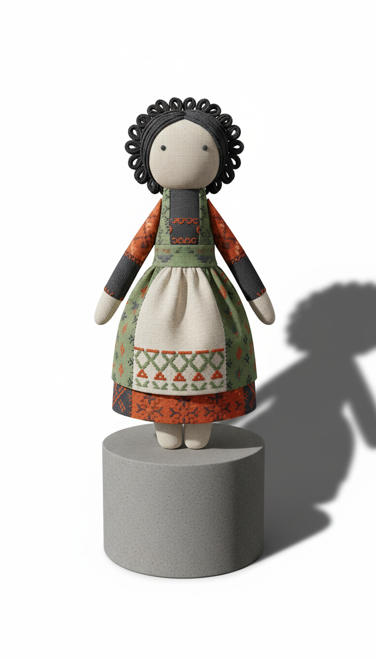 Limited Edition Fabric Folklore Doll